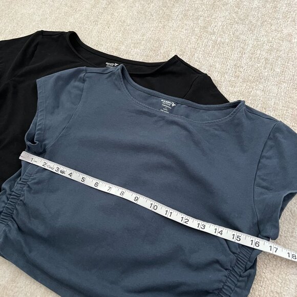 Old Navy Active Powerchill Short Sleeve Crop Top Bundle Lot L - Picture 6 of 9